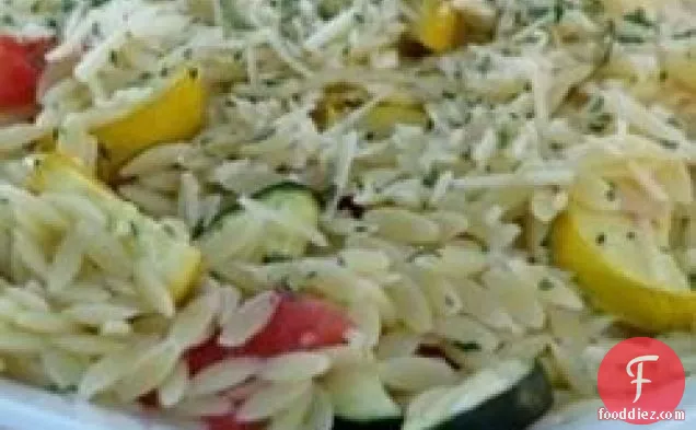 भुनी हुई सब्जी ओरज़ो