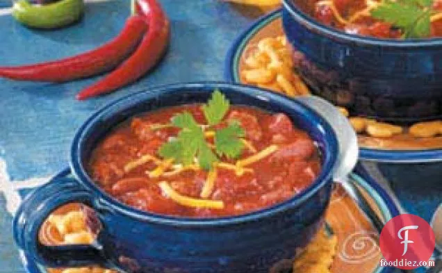 Spicy Ground Turkey Chili