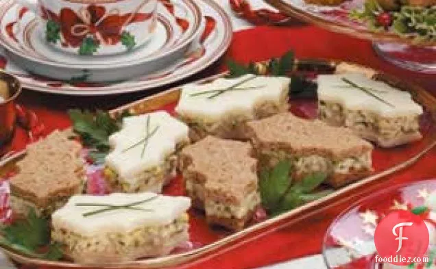 Egg 'n' Cress Tea Sandwiches