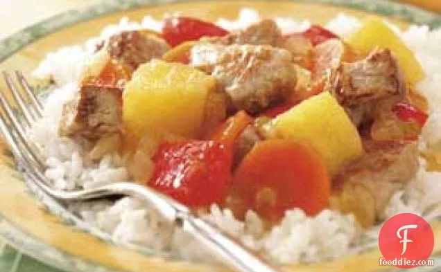 Pork 'n' Pineapple Stir-Fry
