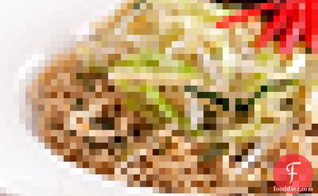 अदरक स्कैलियन नूडल्स