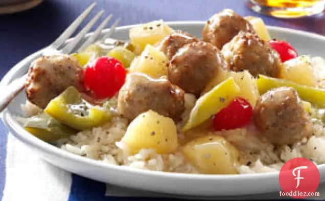 Hawaiian Meatballs