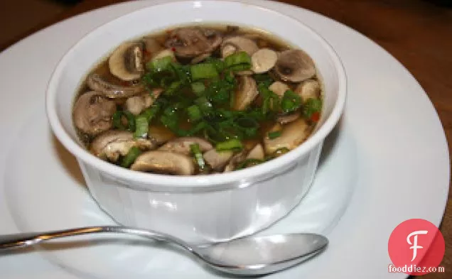 Slow Cooker Hot And Sour Soup Recipe
