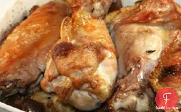 Easy Baked Turkey Wings