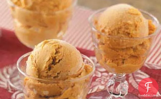 Homemade Pumpkin Ice Cream