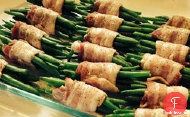 Sweet Green Bean Bundles
