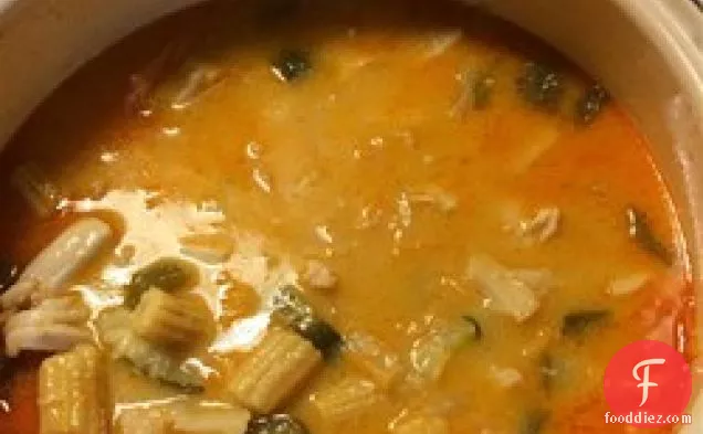 काई कांग डांग (नारियल के दूध के साथ चिकन करी)