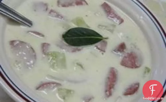 Potato and Turkey Sausage Soup