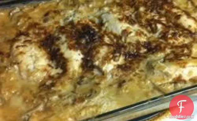 Baked Chicken on Rice