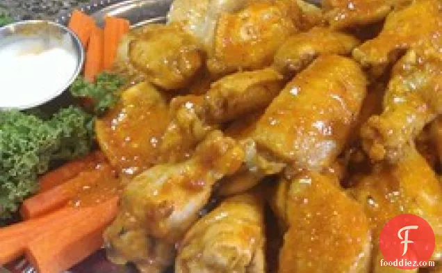 विन्नी के मसालेदार भैंस पंख