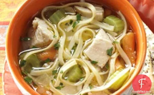 Hearty Chicken Noodle Soup