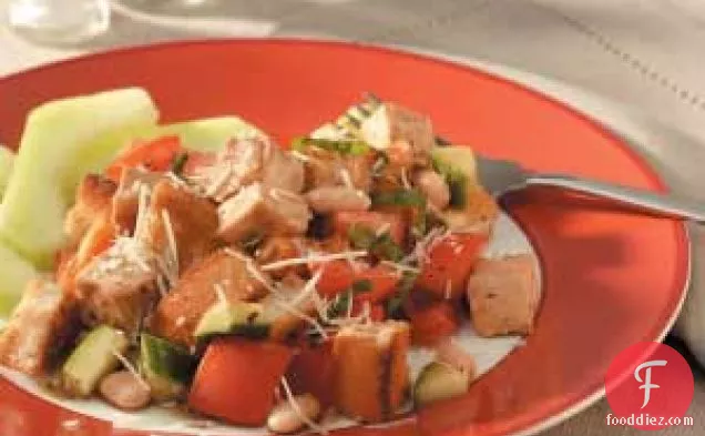 Chicken Bread Salad