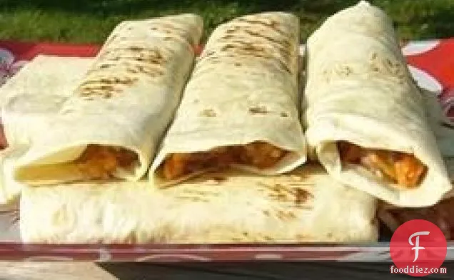Red Beans and Rice Burrito