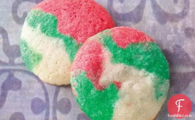 Swirled Mint Cookies
