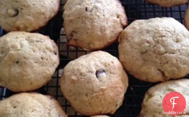 Banana Chocolate Chip Cookies