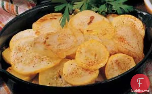 Skillet Squash and Potatoes