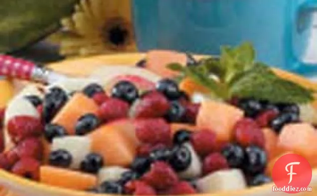 Cinnamon-Basil Fruit Salad