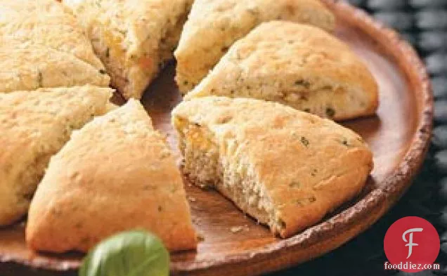 Basil Marmalade Scones