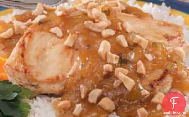Orange-Honey Cashew Chicken