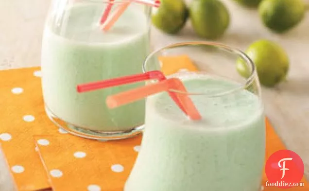 Lime Milk Shakes for Two