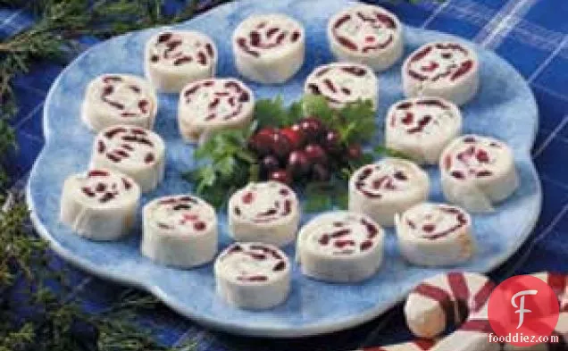 Cranberry Feta Pinwheels