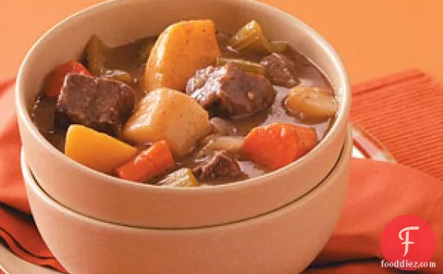 Baked Stew with Root Vegetables