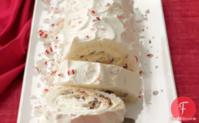 Peppermint Cake Rolls