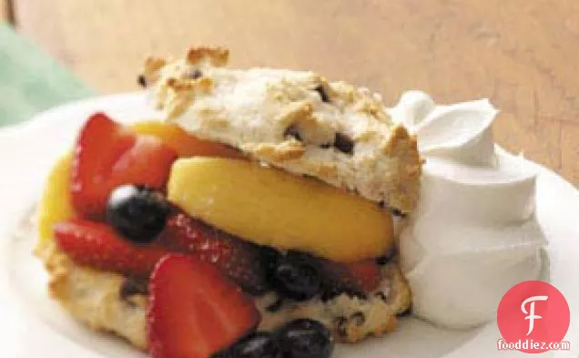 Three-Fruit Shortcakes