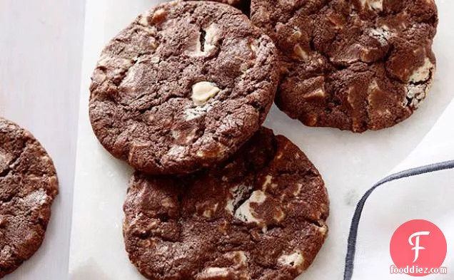 Chocolate White Chocolate Chunk Cookies