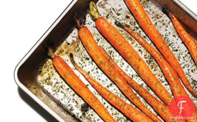 Roasted Carrots With Dill