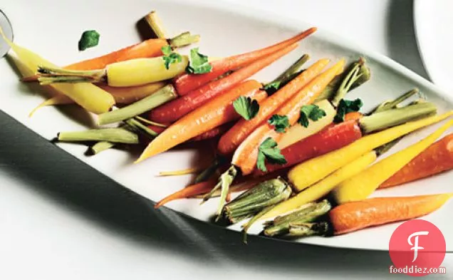 Carrots With Caramelized Ginger