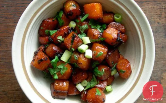 Soy Braised Carrots