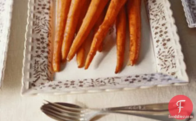 Giant Roasted Carrots