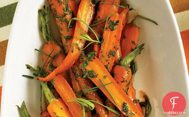हर्ब-घुटा हुआ गाजर