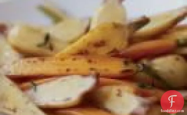 Glazed Parsnips And Carrots With Sherry