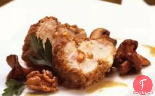 चार्ली पामर का अखरोट, काली मिर्च और जीरा क्रस्टेड मोनफिश