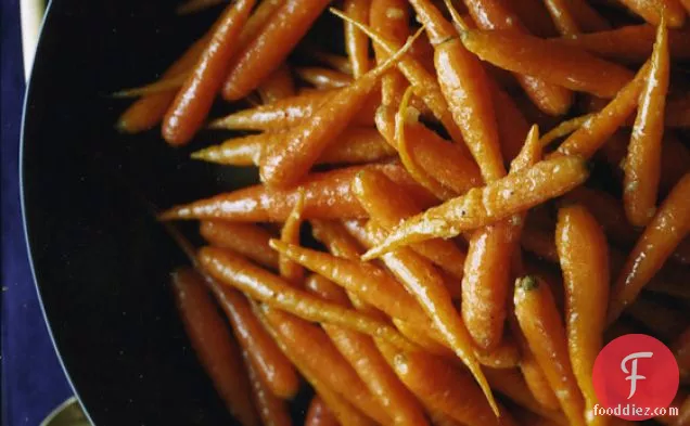 Glazed Carrots with Cardamom and Ginger