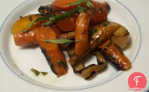 Grilled Tarragon Carrots