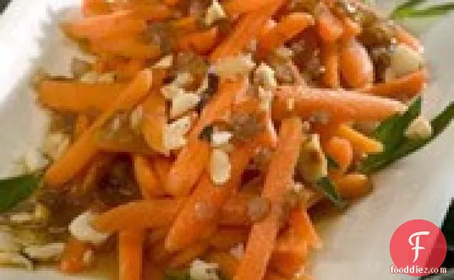Spectacular Marsala Glazed Carrots With Hazelnuts