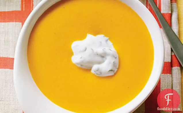 Curried Carrot Coconut Soup