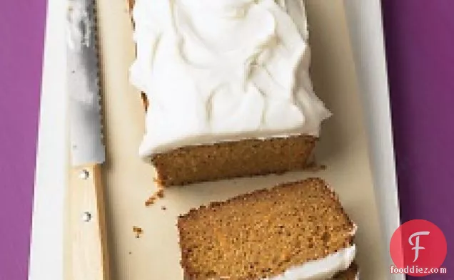 Carrot Tea Cake With Cream Cheese Frosting