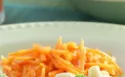Orange-glazed Shredded Carrots