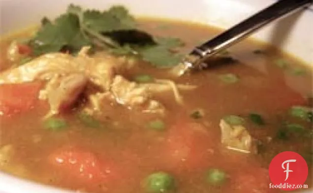 डिनर टुनाइट: गाजर के साथ करी चिकन सूप