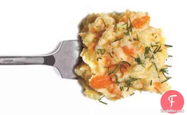 Mashed Potatoes With Carrots And Dill
