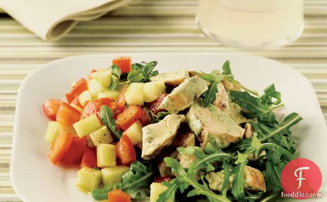 Chicken Salad with Green Goddess Dressing