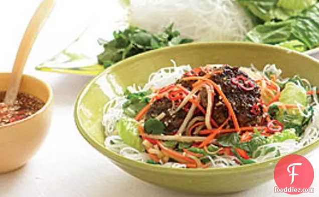 Vietnamese Noodle Salad With Pork Patties (bún Cha)