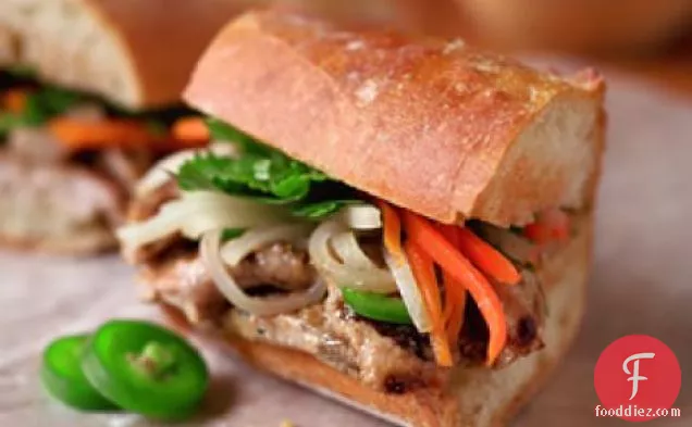 Vietnamese Grilled Pork Sandwiches