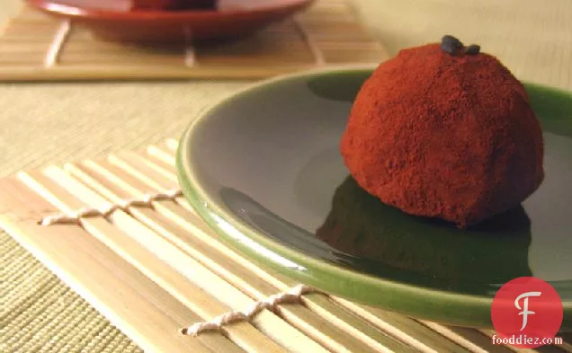 Wasabi Ginger Truffles With Black Sesame