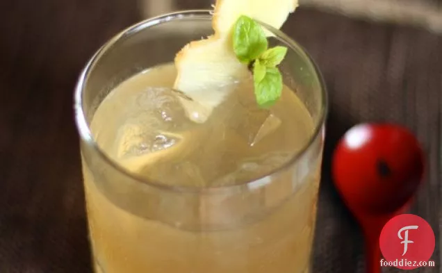 Japanese Yuzu And Ginger Cocktail