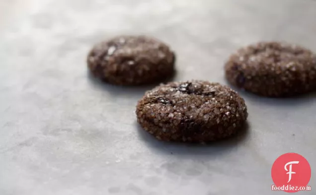 Sparkling Ginger Chip Cookies